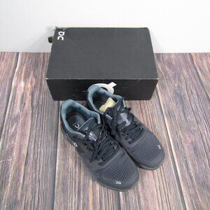 On Running Cloudventure Shoes Mens Size 8.5 Shadow Rock Black Gray Trail Running